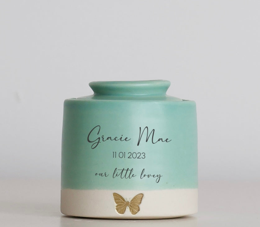 XS Size Urn. Infant Cremation Urn