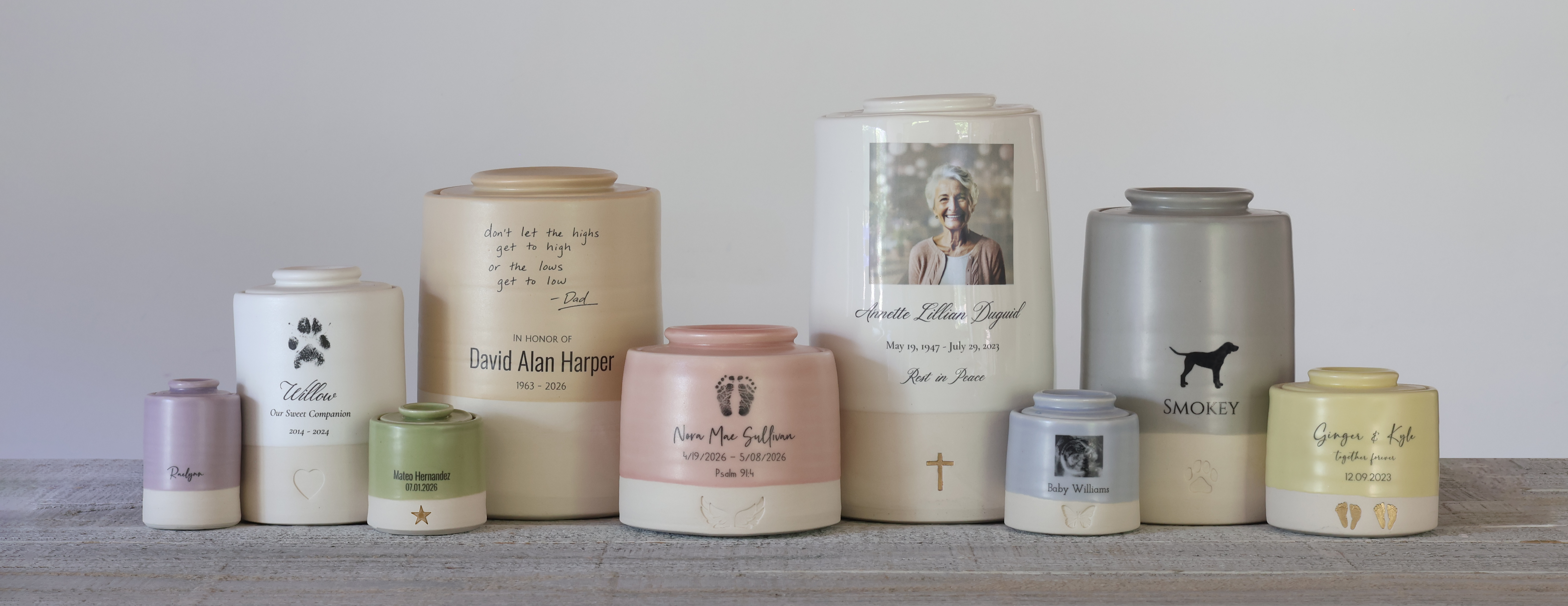 modern pottery urn