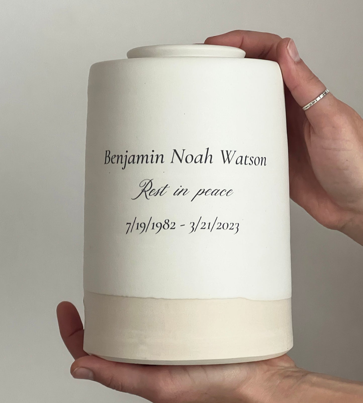 Large Tall Size Urn, Infant / Child Cremation Urn