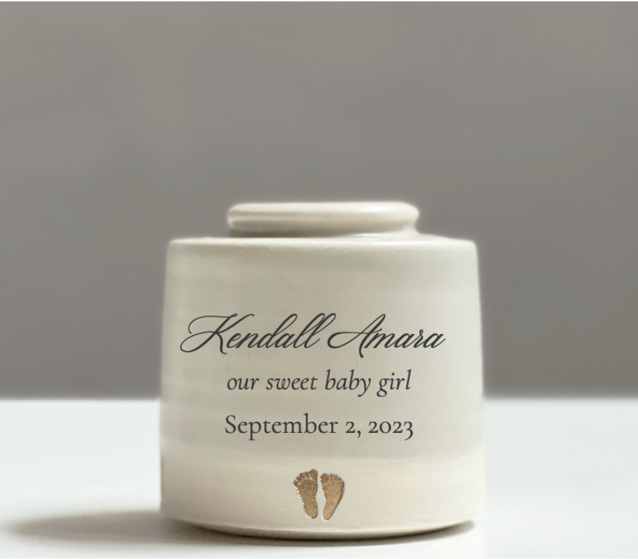 XS - Low Infant Urn