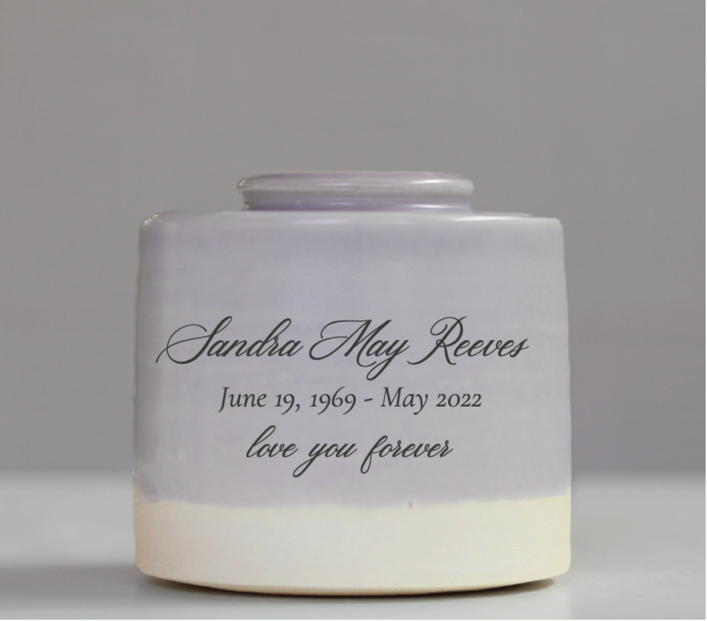 Small - Low Adult Urn