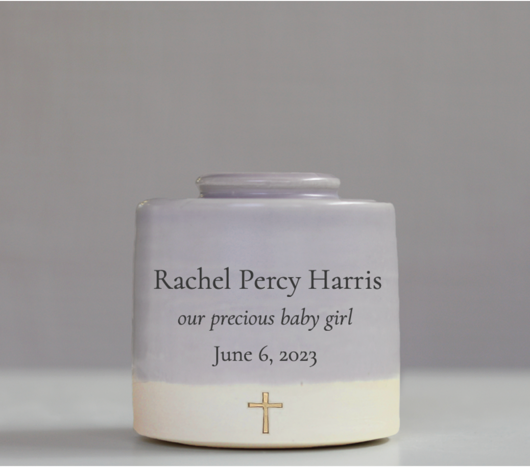 XS - Low Infant Urn