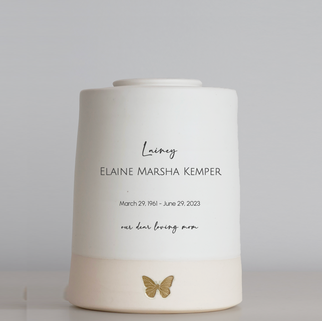 Extra Large Wide Size Urn. Adult Cremation Urn