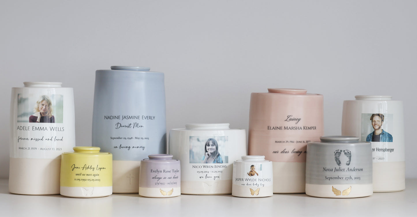 Small Size Urn. Adult Cremation Urn