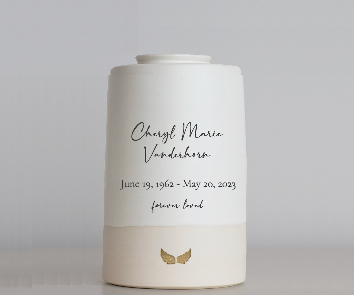 Extra Large Tall Size Urn, Adult Cremation Urn