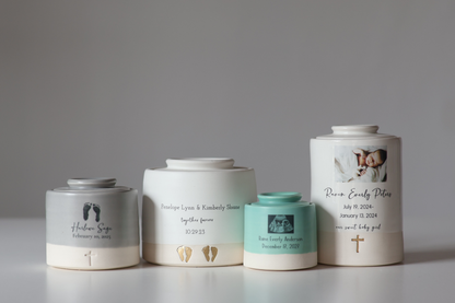 XS Size Urn. Infant Cremation Urn
