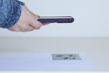 how to photograph black and white images (ink prints / handwritten notes / ultrasounds): 