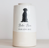 Extra Large Tall Size Urn. Pet Urn with Custom Photo