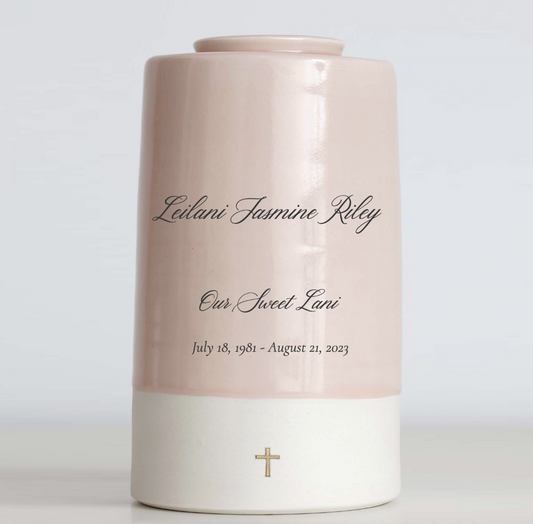 Extra Large Tall Size Urn, Adult Cremation Urn