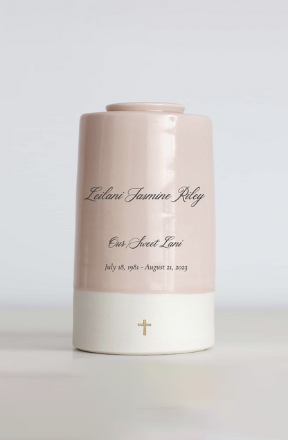 Extra Large Tall Size Urn, Adult Cremation Urn
