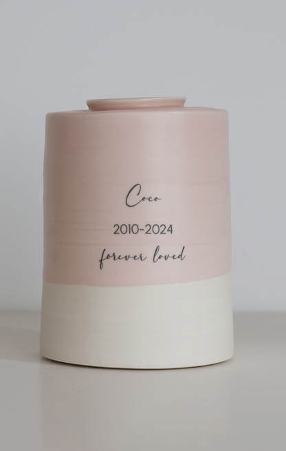 Extra Large Wide Size Urn. Pet Urn