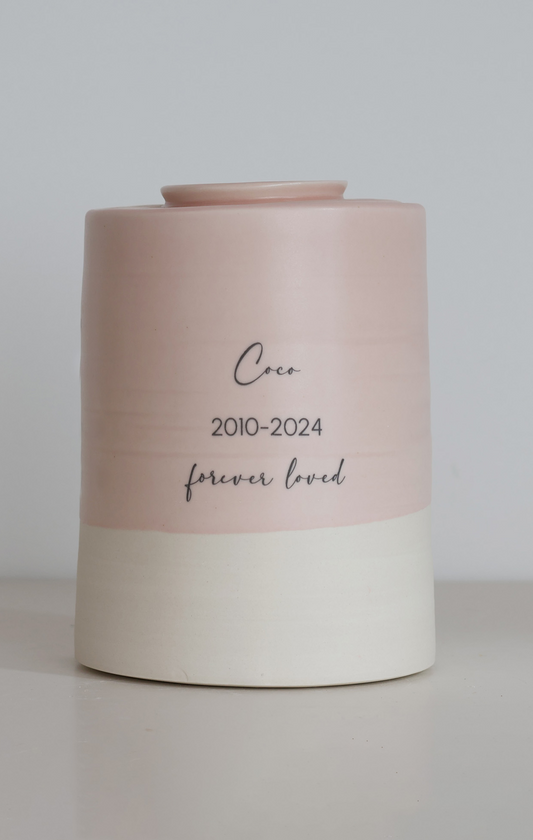Extra Large Wide Size Urn. Pet Urn