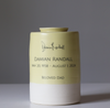 Large Tall Size Urn. Adult Cremation Urn with Personalized Handwritten Note