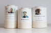 Large Tall Size Urn. Adult Cremation Urn with Custom photo