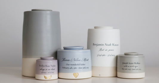 Large Tall Size Urn. Pet Cremation Urn