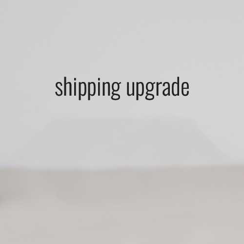 shipping upgrade