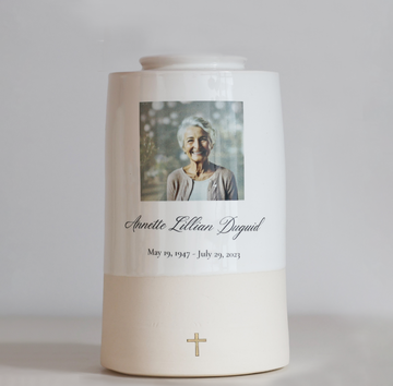 Extra Extra Large Size Urn, Adult Cremation  Urn with Custom Photo